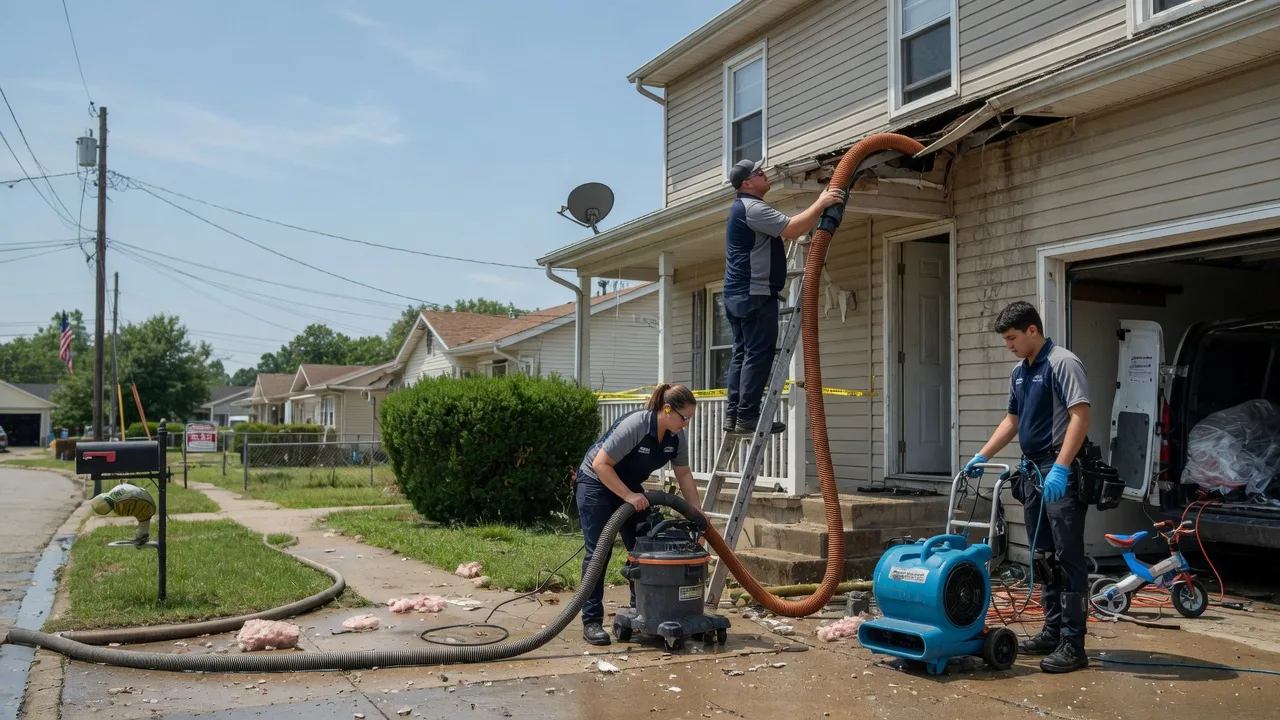 Water Damage Restoration in Victoria, IL near me